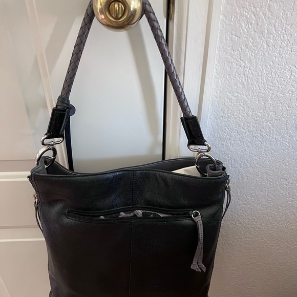 Brighton Fashionista Scoop Shoulder leather handbag - Picture 2 of 8